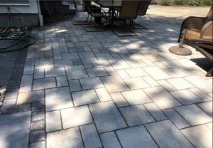 Patio Paver Installation in (2)
