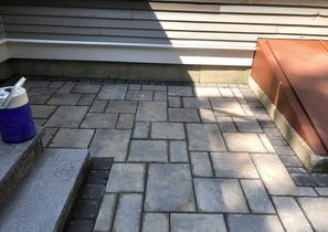 Patio Paver Installation in (4)