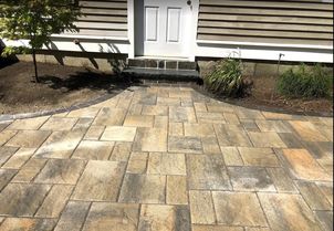 Patio Paver Installation in (5)