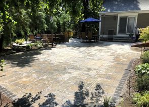 Patio Paver Installation in (7)