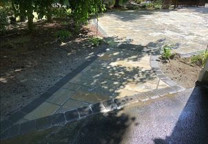 Patio Paver Installation in (8)