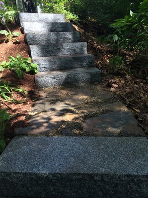 Stone Stair Installation in Hudson, MA (3)