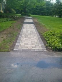 Entrance-way Pavers in Framingham, MA (1)