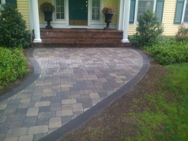 Entrance-way Pavers in Framingham, MA (3)