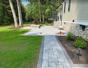 Paver Installation & Fire Pit Installation in Newtown, MA (5)